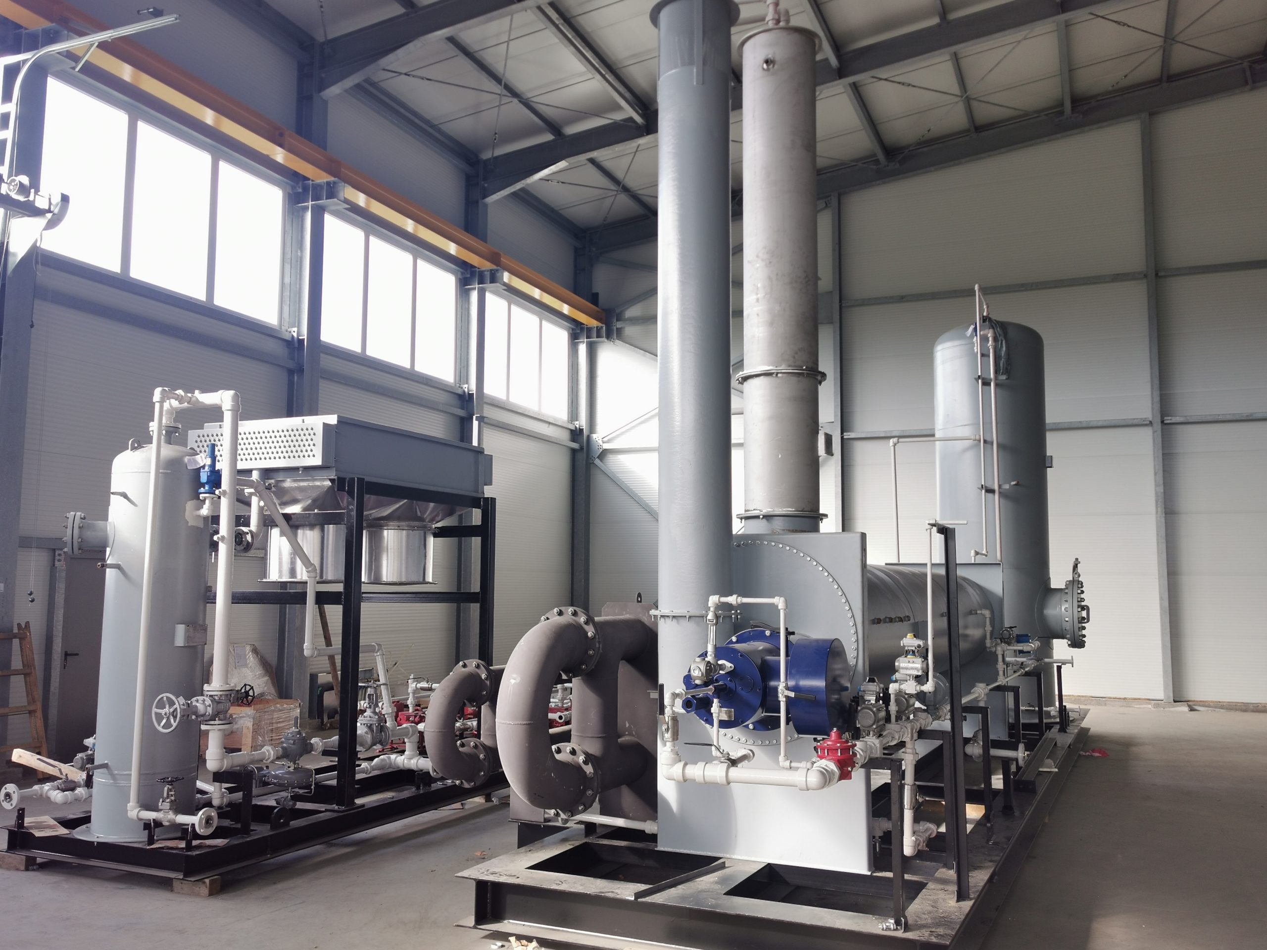 First Gas Dehydration Unit at Feromihin production Feromihin